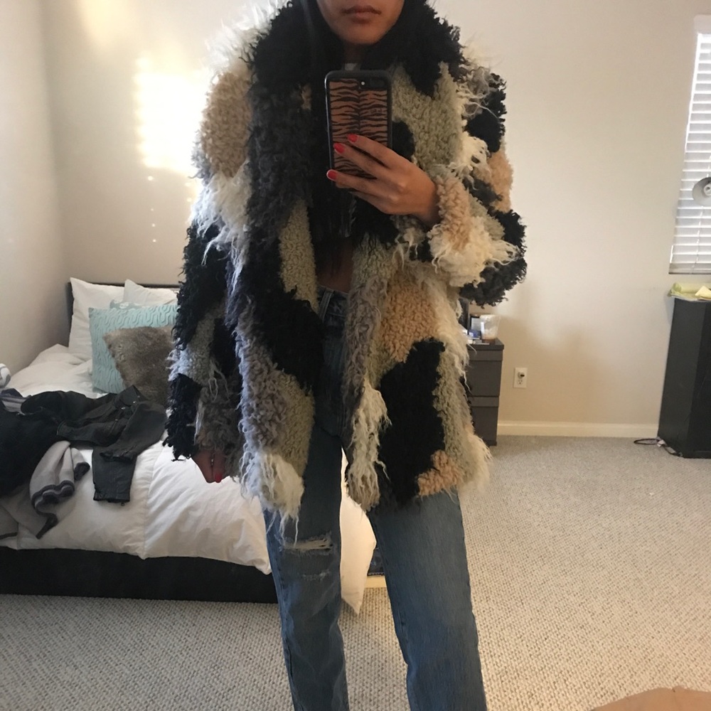 Boutique Shaggy coat